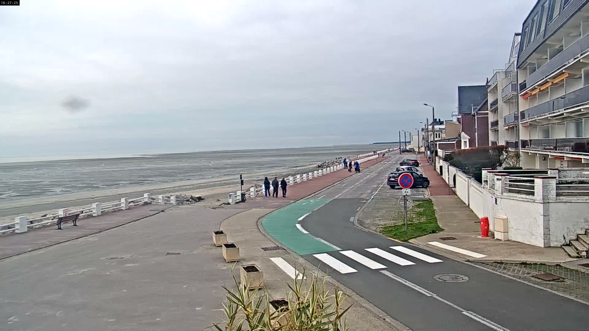 Plage Le Crotoy Beach Live Cam - Abbeville, Somme, Hauts-de-France, France