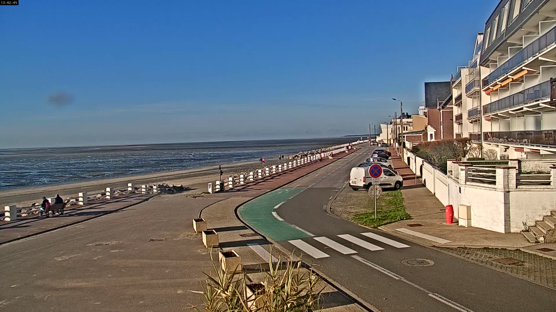 Plage Le Crotoy Beach Live Cam - Abbeville, Somme, Hauts-de-France, France
