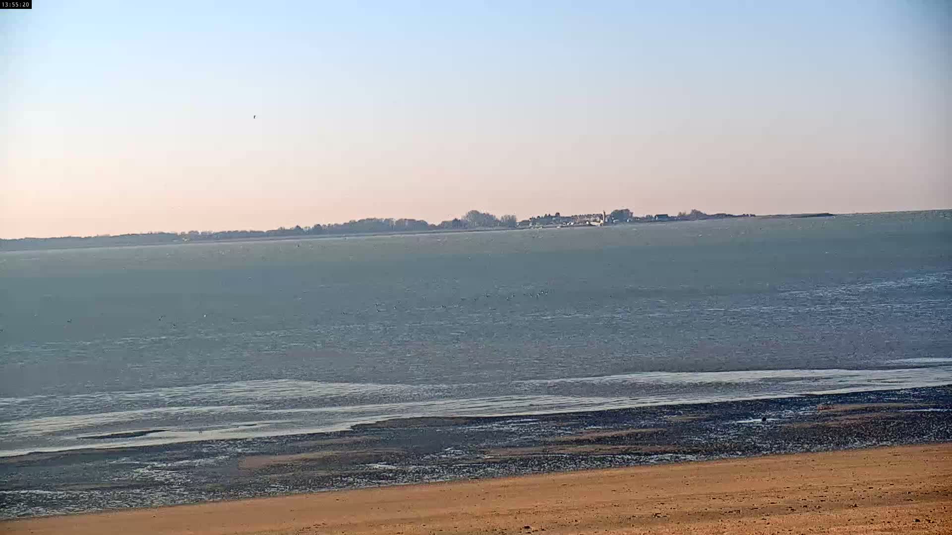 Plage Le Crotoy Beach Live Cam - Abbeville, Somme, Hauts-de-France, France