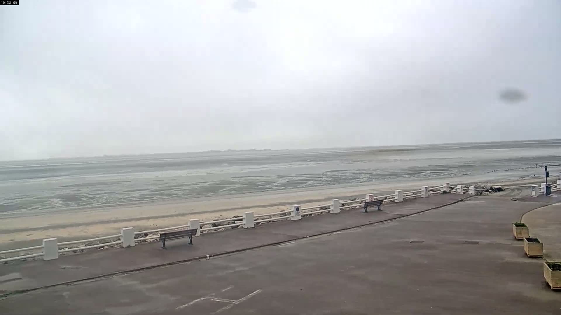 Plage Le Crotoy Beach Live Cam - Abbeville, Somme, Hauts-de-France, France