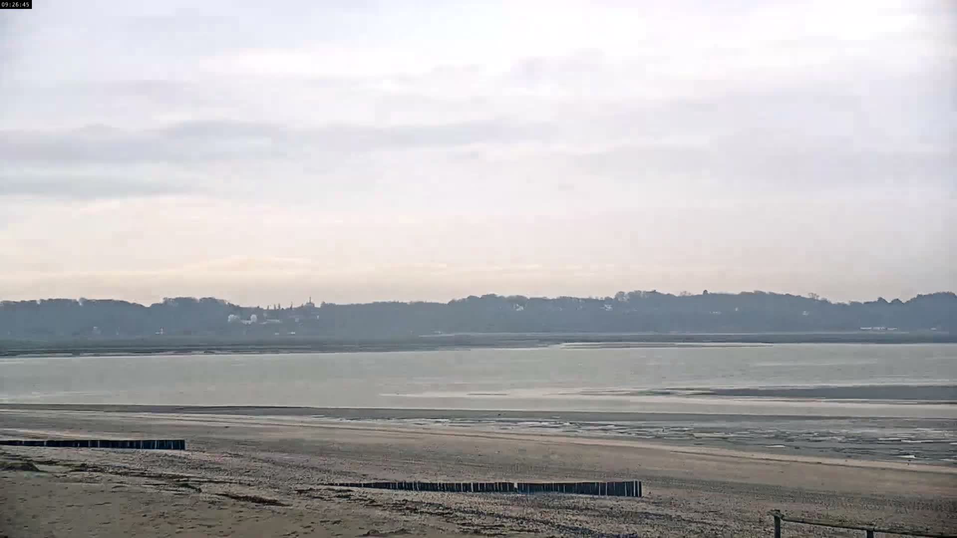 Plage Le Crotoy Beach Live Cam - Abbeville, Somme, Hauts-de-France, France
