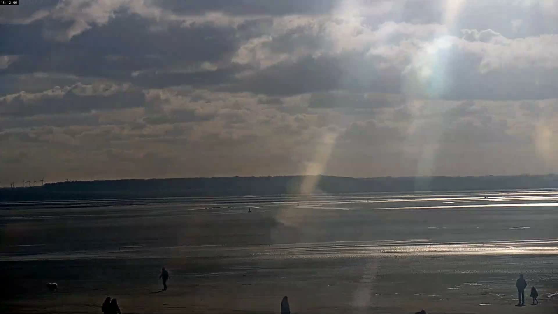 Plage Le Crotoy Beach Live Cam - Abbeville, Somme, Hauts-de-France, France