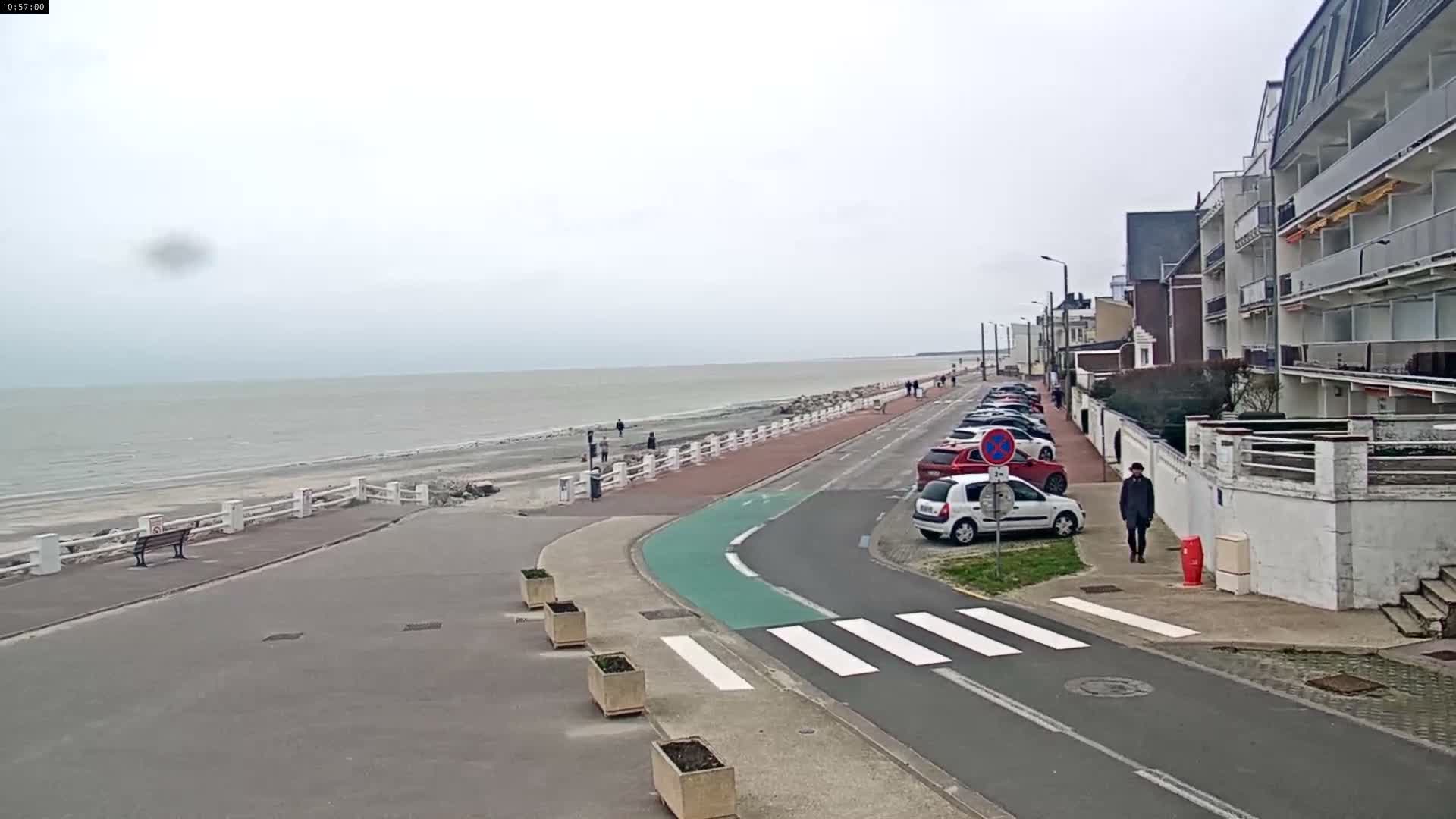 Plage Le Crotoy Beach Live Cam - Abbeville, Somme, Hauts-de-France, France