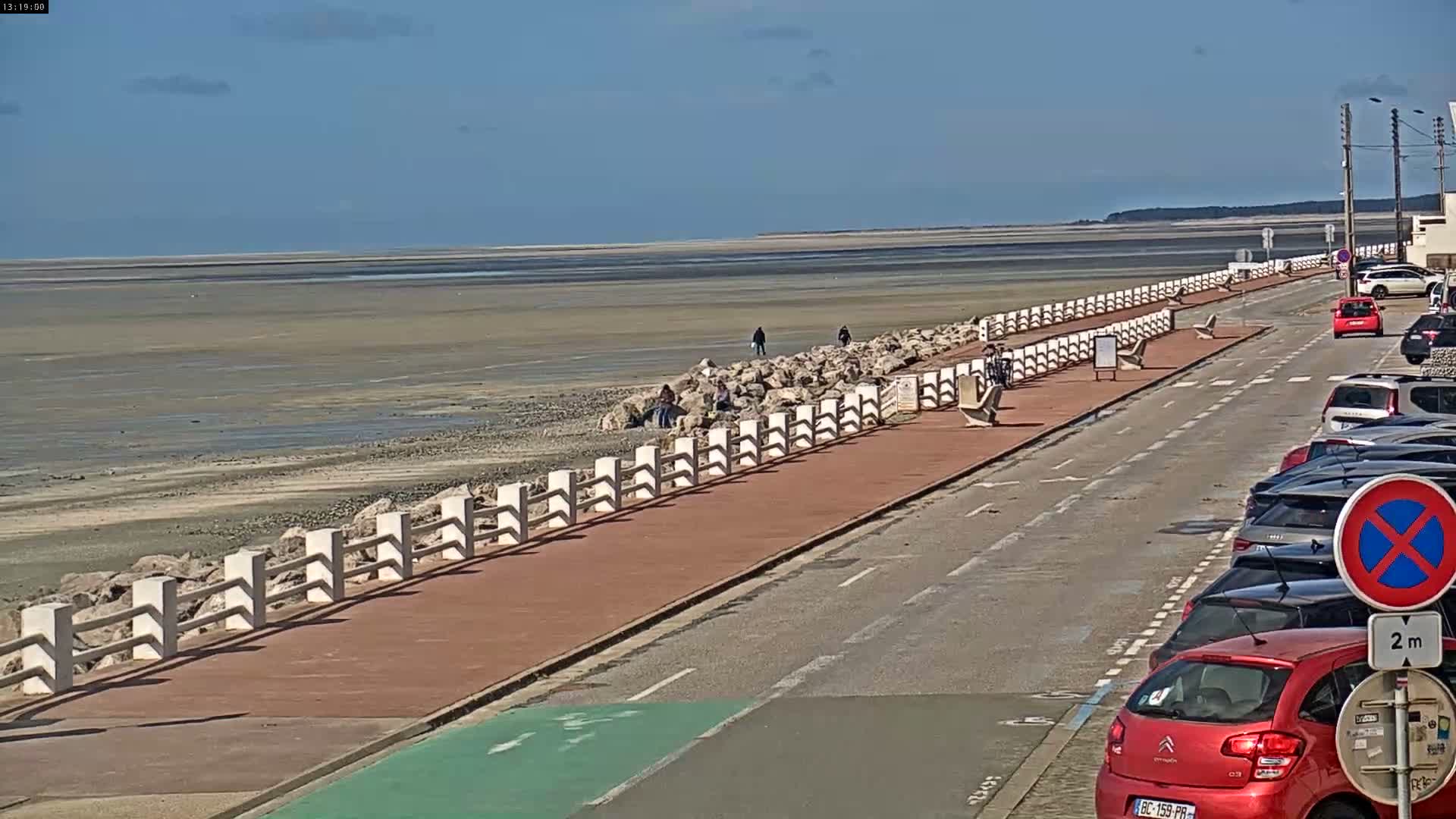 Plage Le Crotoy Beach Live Cam - Abbeville, Somme, Hauts-de-France, France