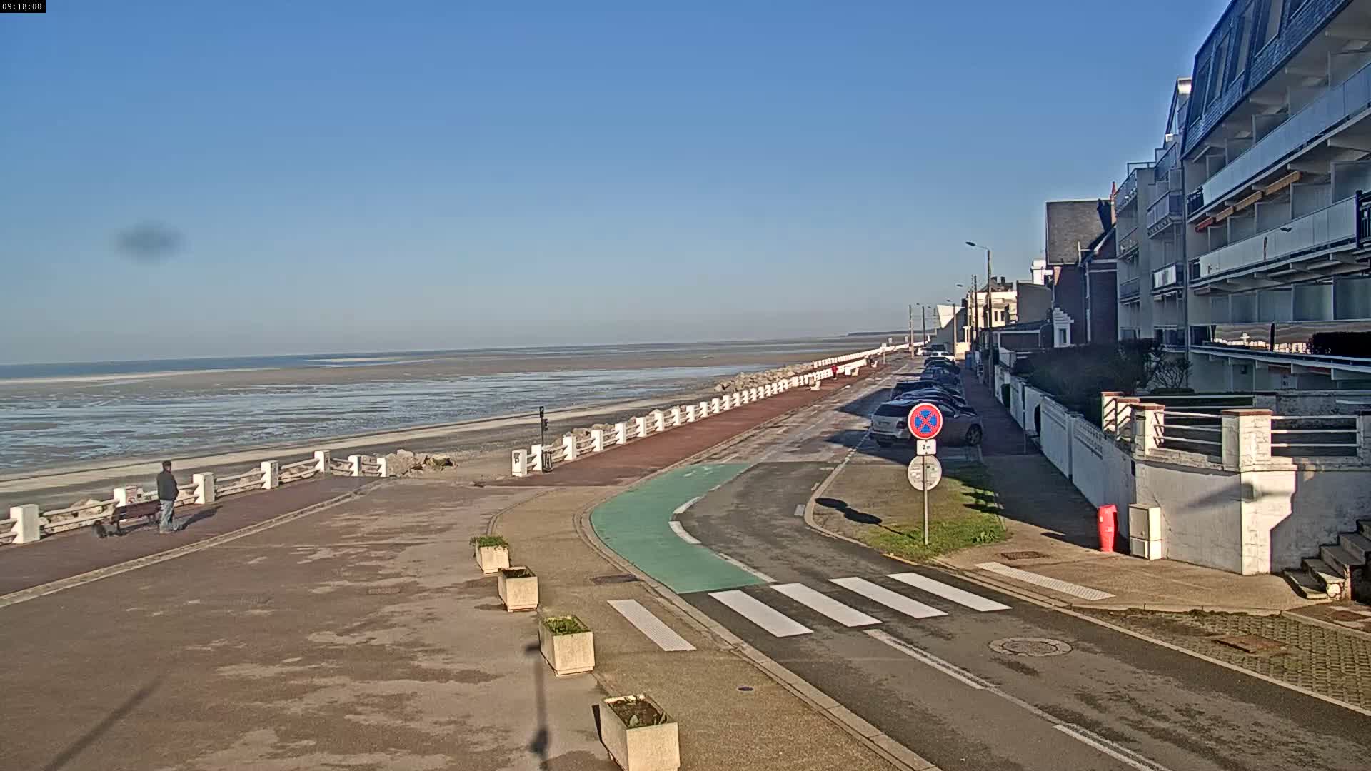 Plage Le Crotoy Beach Live Cam - Abbeville, Somme, Hauts-de-France, France