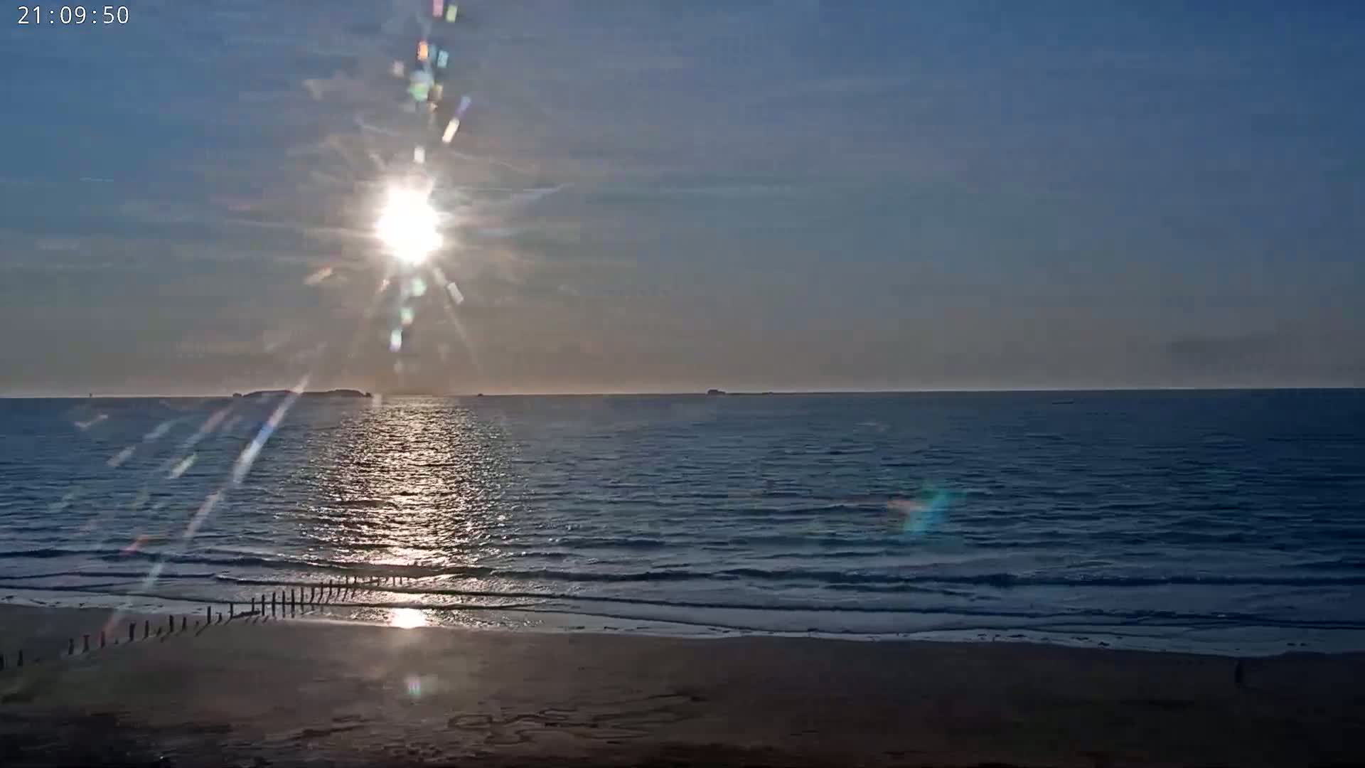 Saint-Malo - Plage de La Hoguette Beach Live Cam - Saint-Malo, Ille-et-Vilaine, Bretagne, France