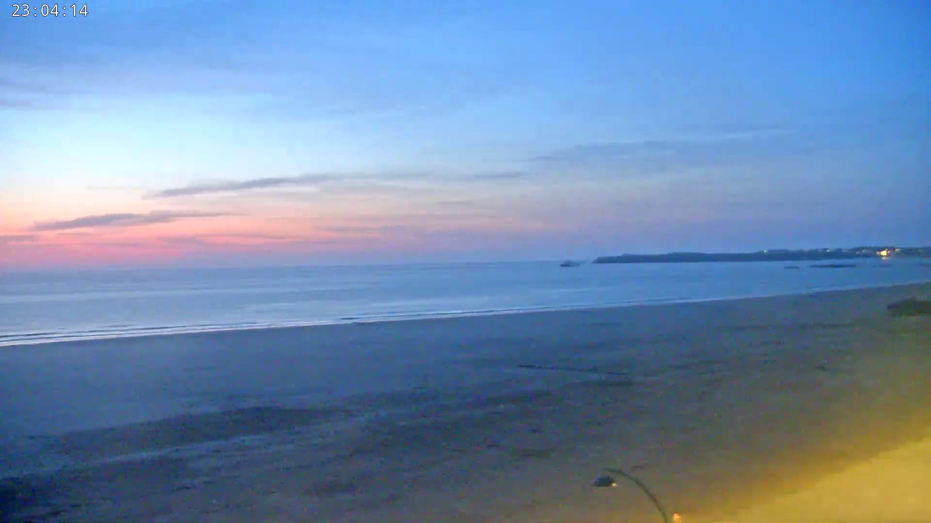 Saint-Malo - Plage de La Hoguette Beach Live Cam - Saint-Malo, Ille-et-Vilaine, Bretagne, France