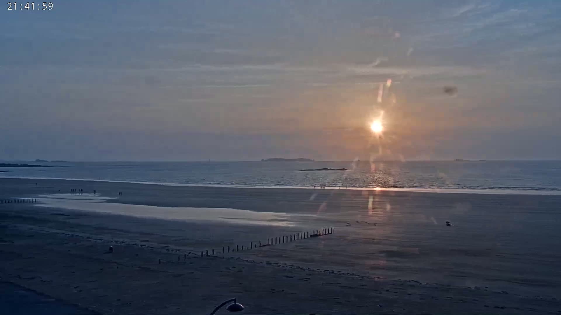 Saint-Malo - Plage de La Hoguette Beach Live Cam - Saint-Malo, Ille-et-Vilaine, Bretagne, France