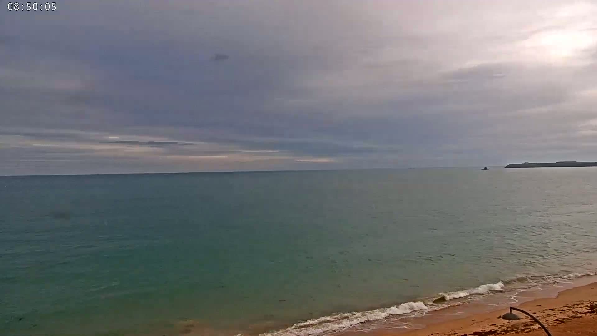 Saint-Malo - Plage de La Hoguette Beach Live Cam - Saint-Malo, Ille-et-Vilaine, Bretagne, France