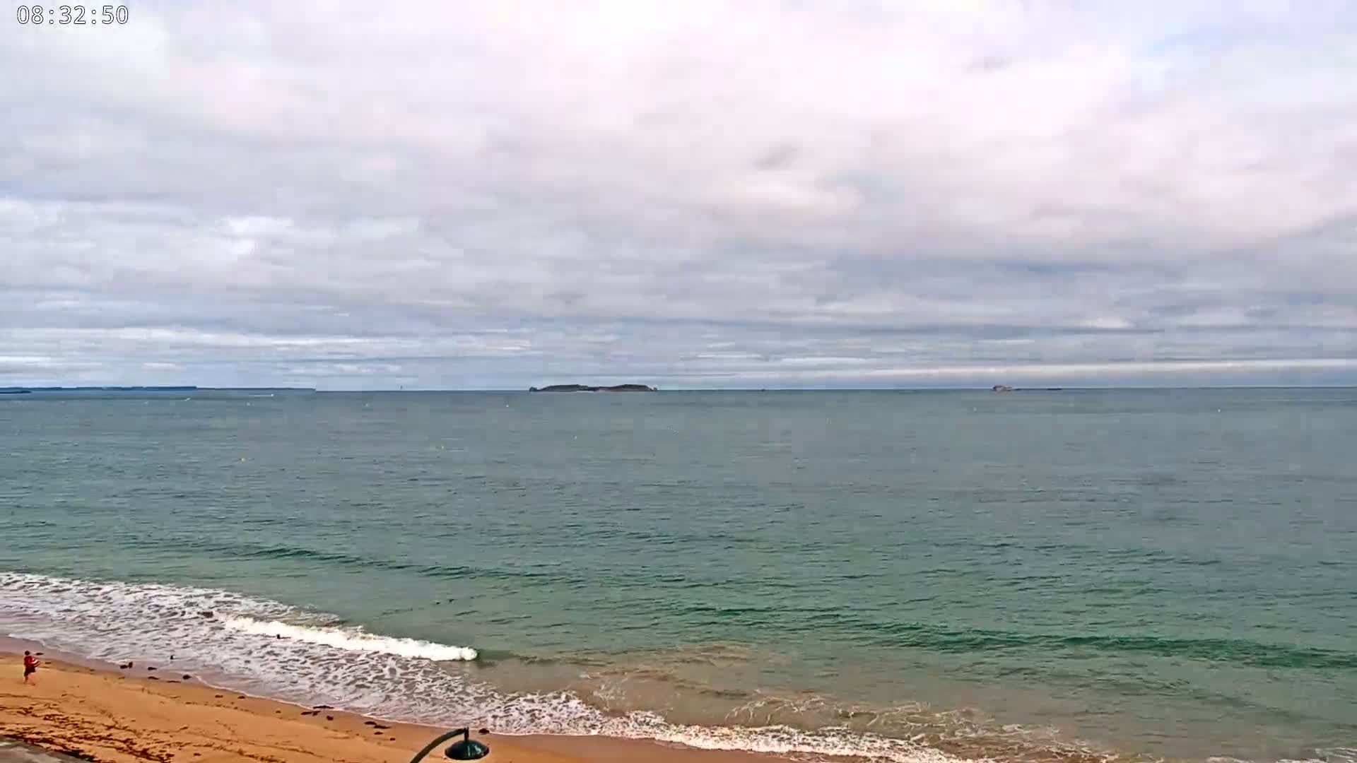 Saint-Malo - Plage de La Hoguette Beach Live Cam - Saint-Malo, Ille-et-Vilaine, Bretagne, France