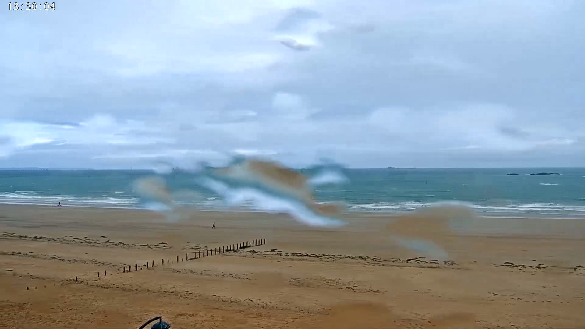 Saint-Malo - Plage de La Hoguette Beach Live Cam - Saint-Malo, Ille-et-Vilaine, Bretagne, France