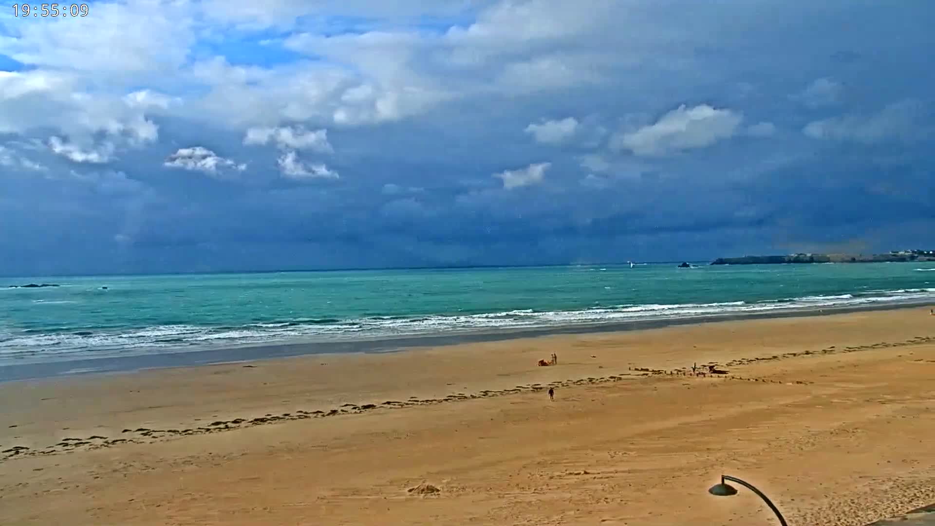 Saint-Malo - Plage de La Hoguette Beach Live Cam - Saint-Malo, Ille-et-Vilaine, Bretagne, France