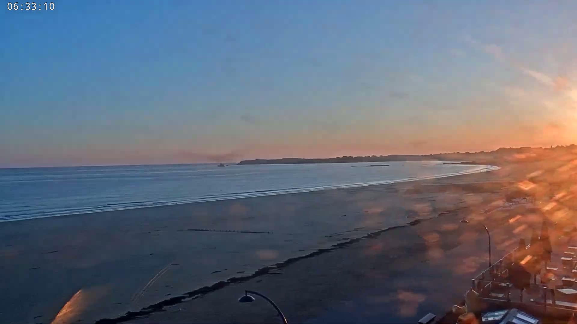 Saint-Malo - Plage de La Hoguette Beach Live Cam - Saint-Malo, Ille-et-Vilaine, Bretagne, France