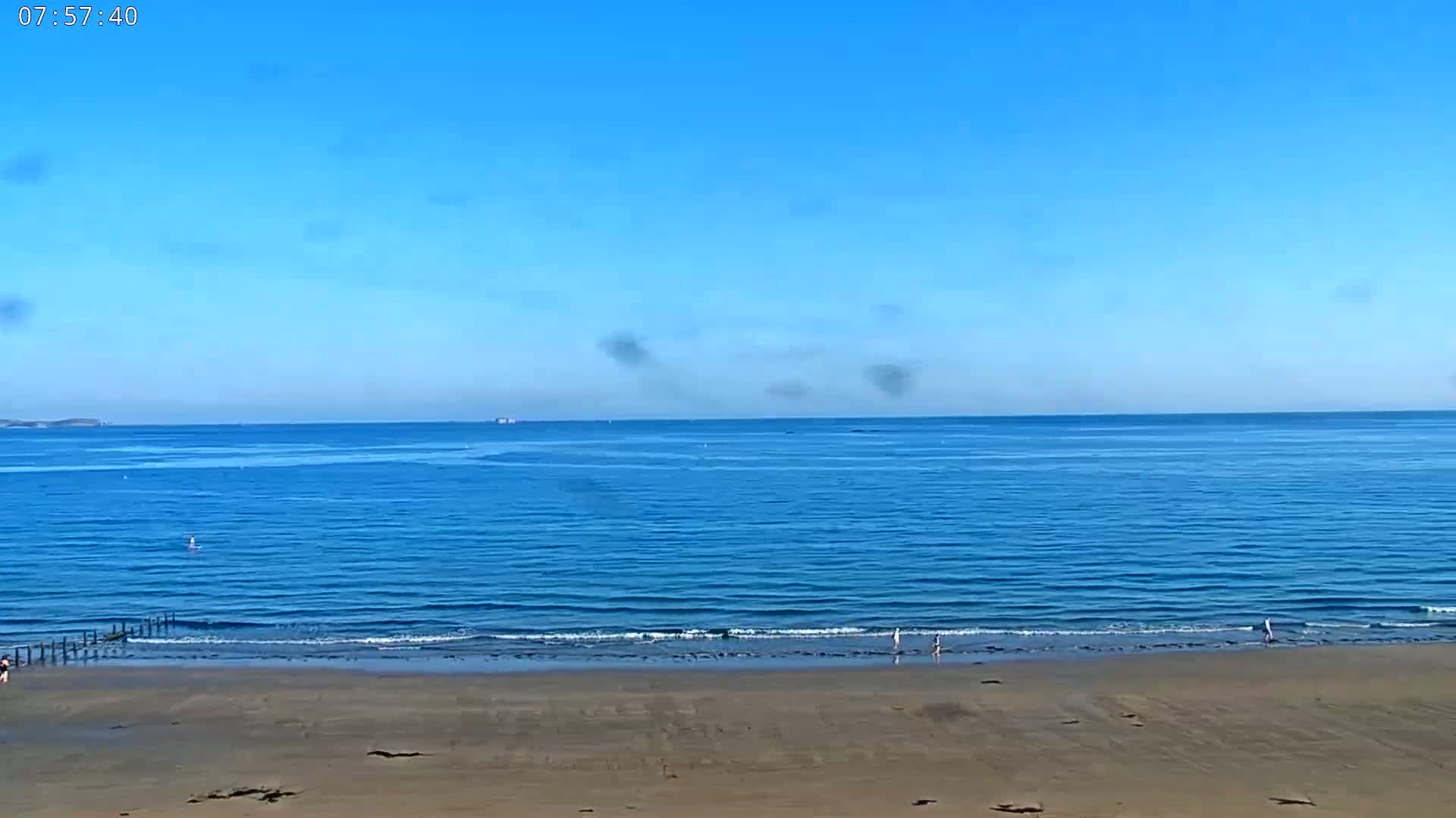 Saint-Malo - Plage de La Hoguette Beach Live Cam - Saint-Malo, Ille-et-Vilaine, Bretagne, France