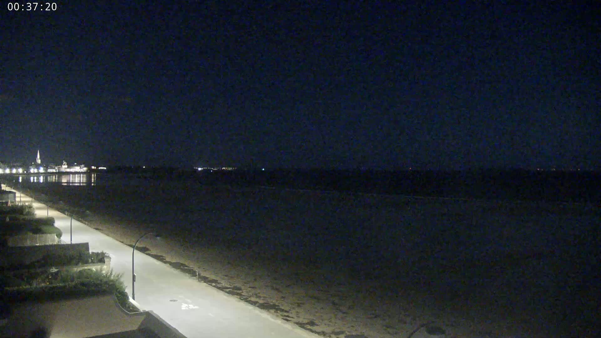 Saint-Malo - Plage de La Hoguette Beach Live Cam - Saint-Malo, Ille-et-Vilaine, Bretagne, France