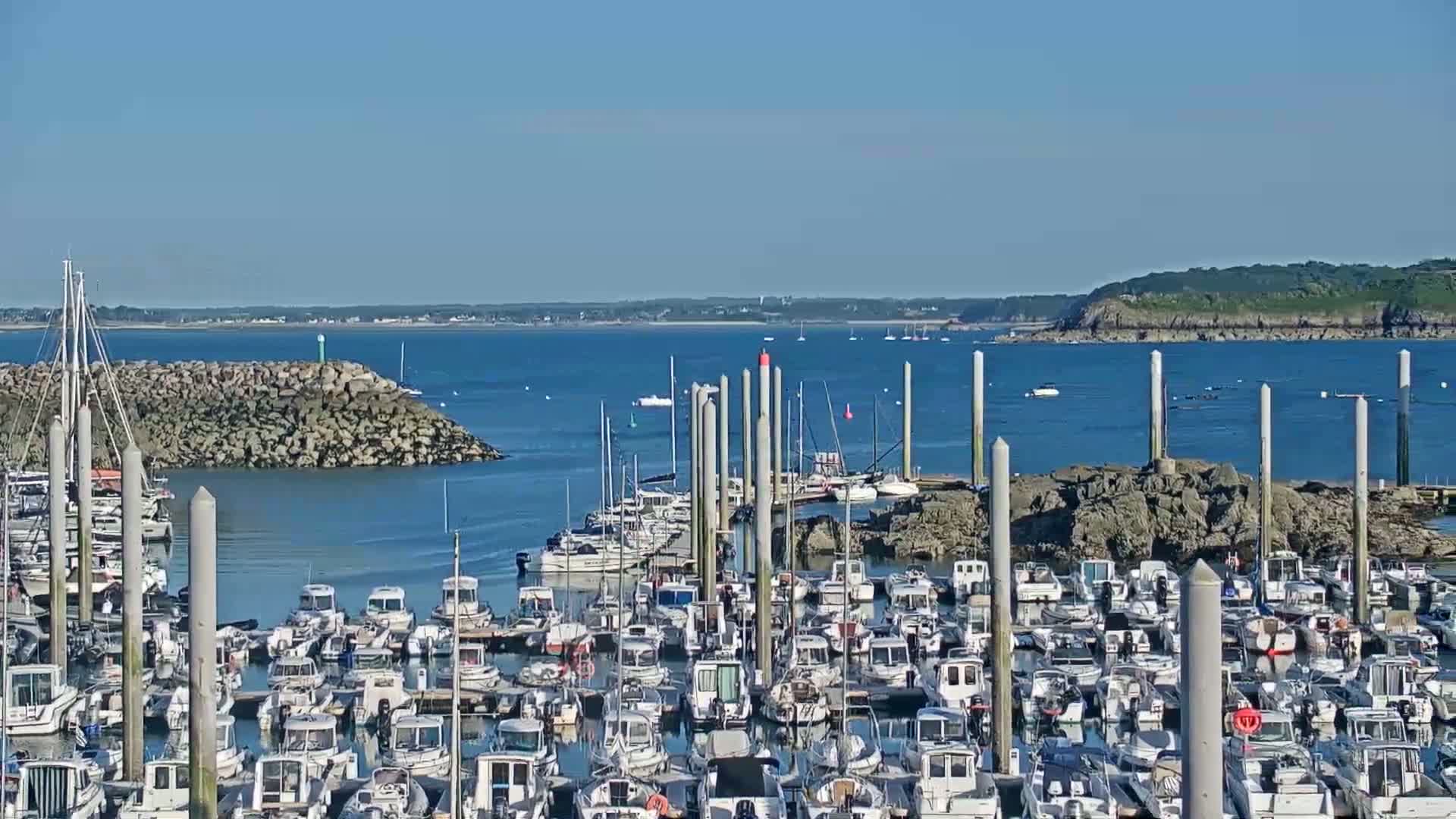 Saint-Cast-le-Guildo Marine & Beach Live Cam - Dinan, Cotes-d'Armor, Bretagne, France