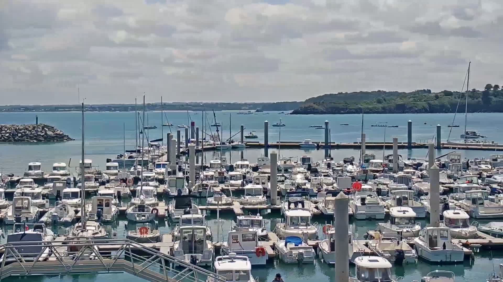 Saint-Cast-le-Guildo Marine & Beach Live Cam - Dinan, Cotes-d'Armor, Bretagne, France