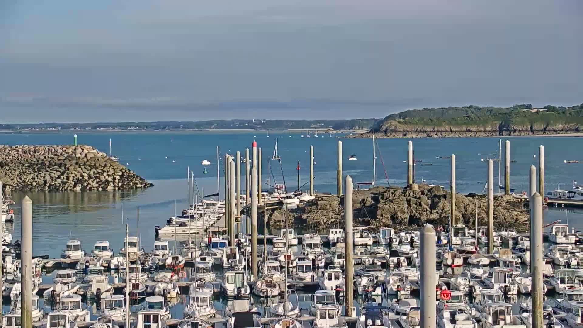 Saint-Cast-le-Guildo Marine & Beach Live Cam - Dinan, Cotes-d'Armor, Bretagne, France