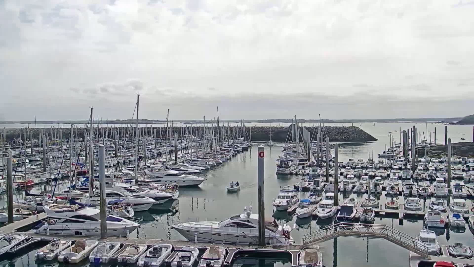 Saint-Cast-le-Guildo Marine & Beach Live Cam - Dinan, Cotes-d'Armor, Bretagne, France
