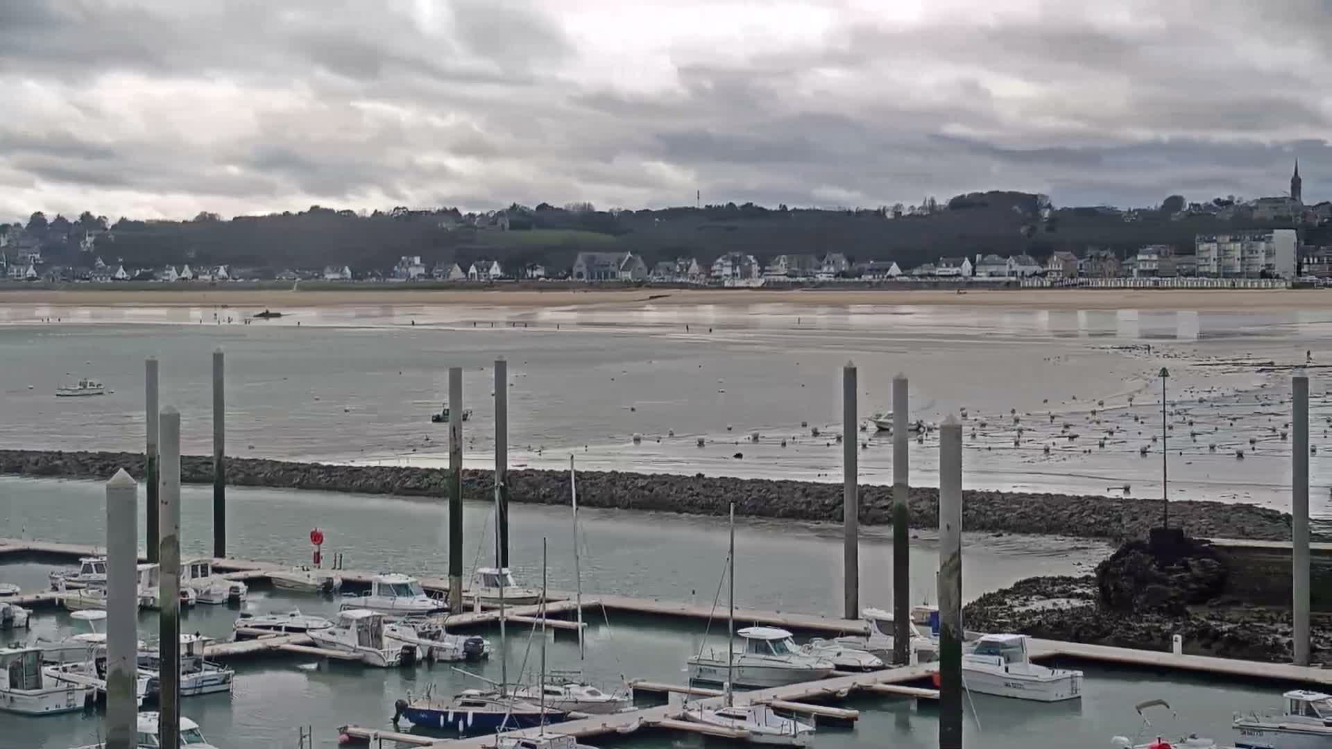 Saint-Cast-le-Guildo Marine & Beach Live Cam - Dinan, Cotes-d'Armor, Bretagne, France