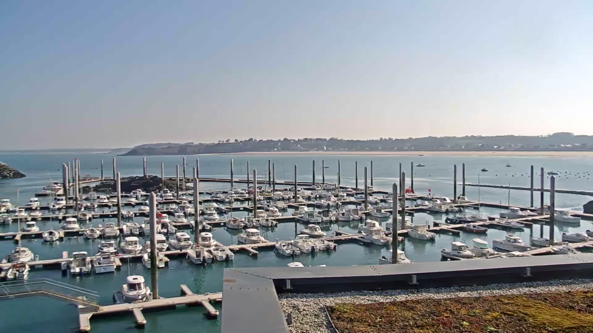 Saint-Cast-le-Guildo Marine & Beach Live Cam - Dinan, Cotes-d'Armor, Bretagne, France