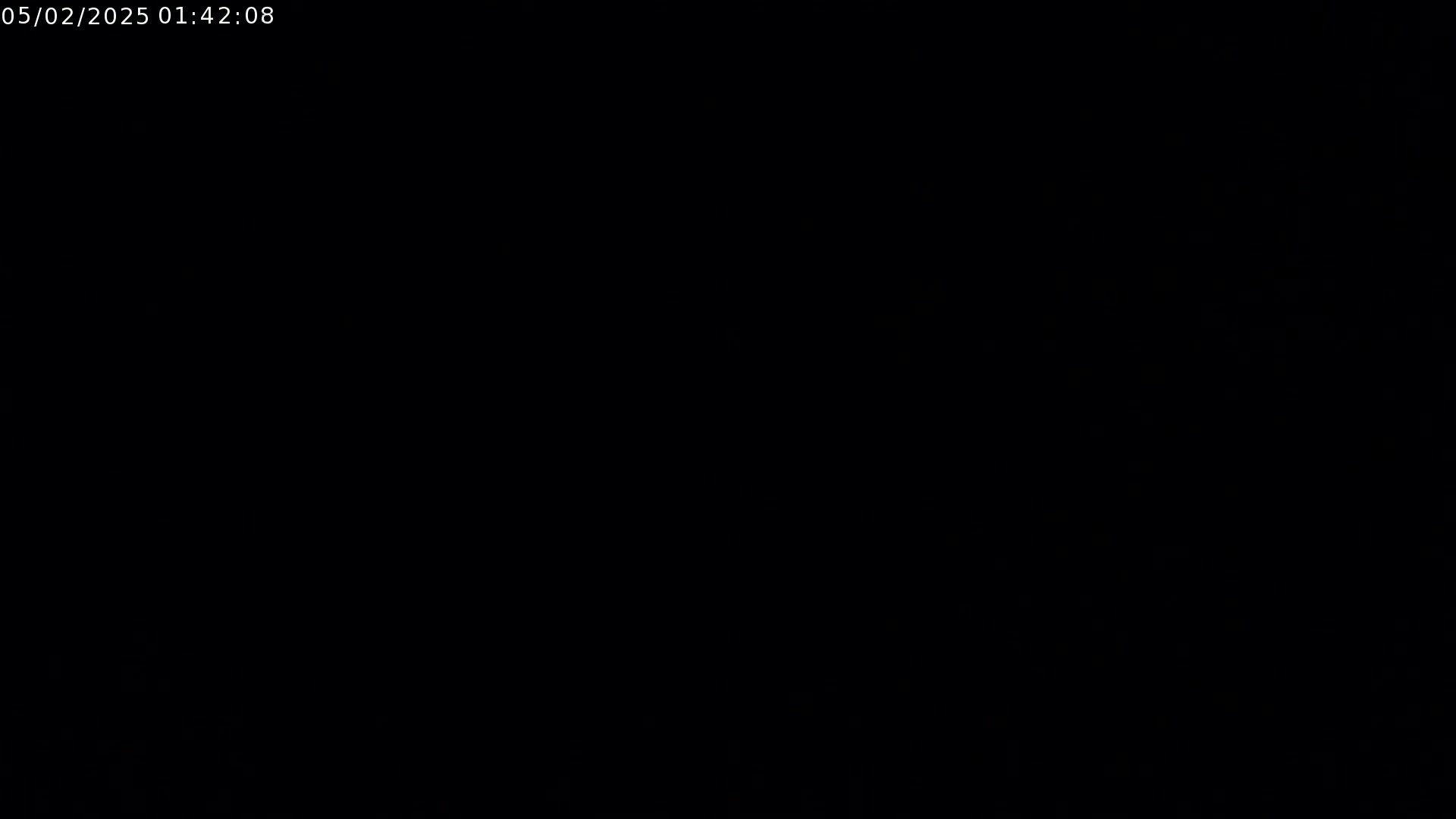 The image is entirely black.
