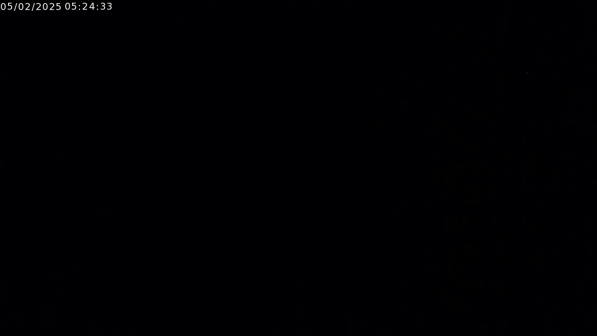 The image is entirely black.