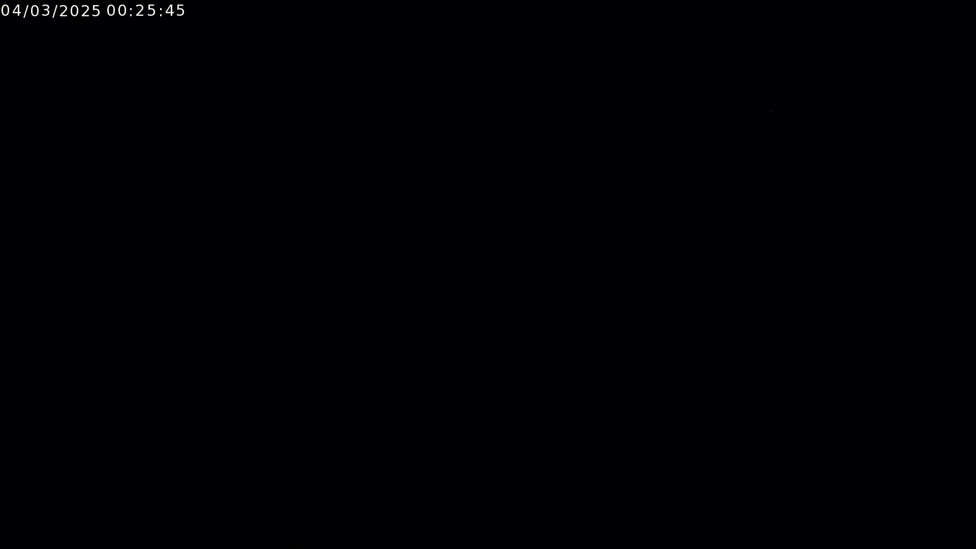 The image is completely black.