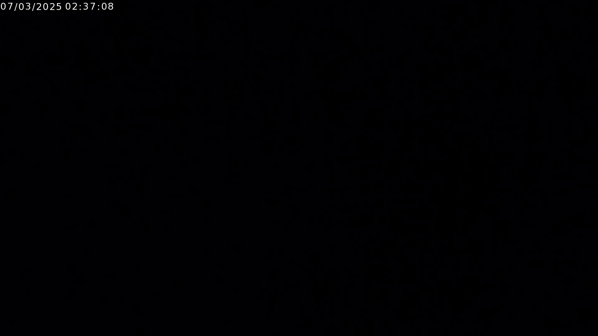 The image is entirely black.