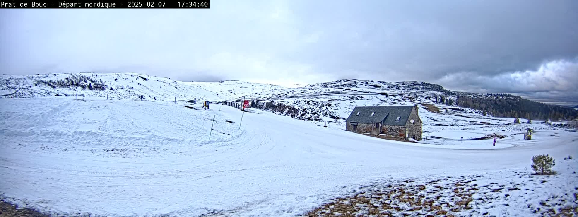 Albepierre-Bredons , Prat de Bouc Ski Slopes Live Cam - Saint-Flour, Cantal, Auvergne-Rhone-Alpes