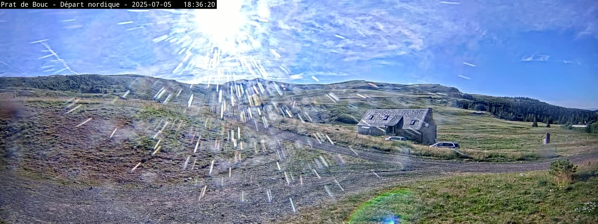 Albepierre-Bredons , Prat de Bouc Ski Slopes Live Cam - Saint-Flour, Cantal, Auvergne-Rhone-Alpes