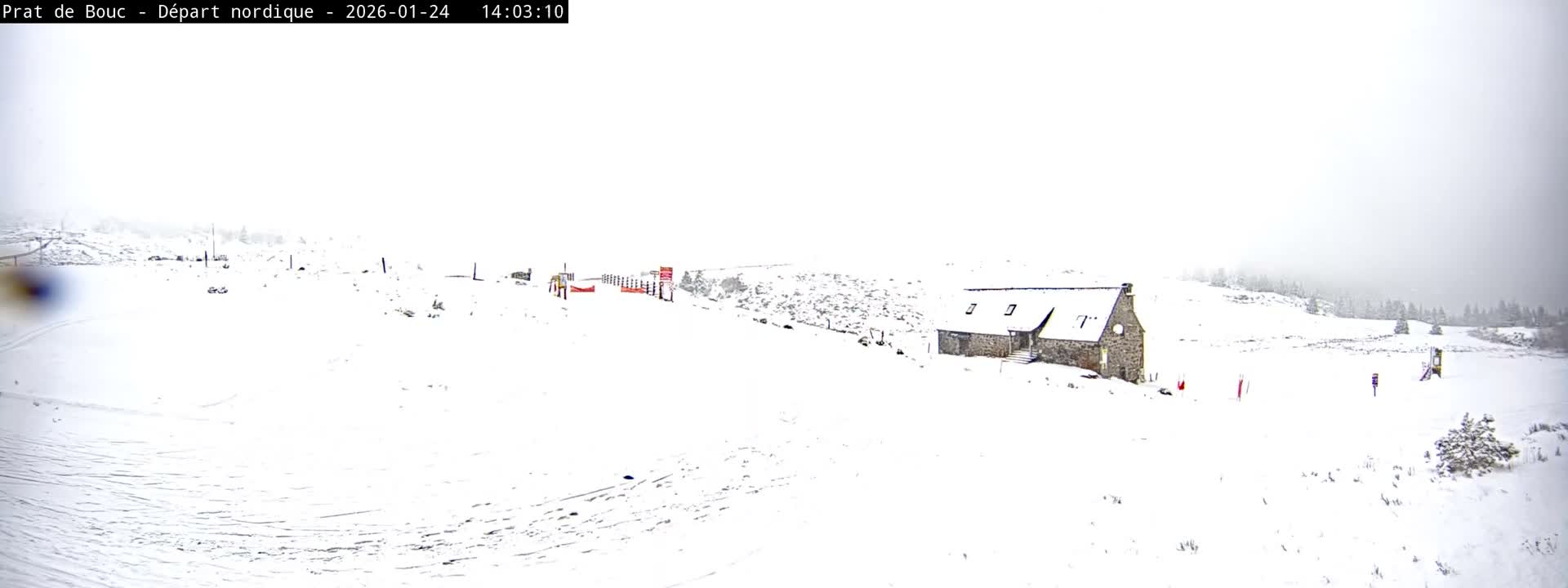 Albepierre-Bredons , Prat de Bouc Ski Slopes Live Cam - Saint-Flour, Cantal, Auvergne-Rhone-Alpes