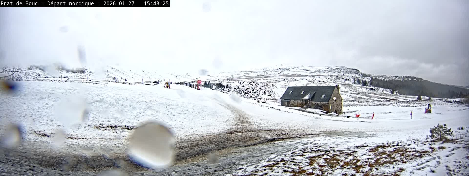 Albepierre-Bredons , Prat de Bouc Ski Slopes Live Cam - Saint-Flour, Cantal, Auvergne-Rhone-Alpes