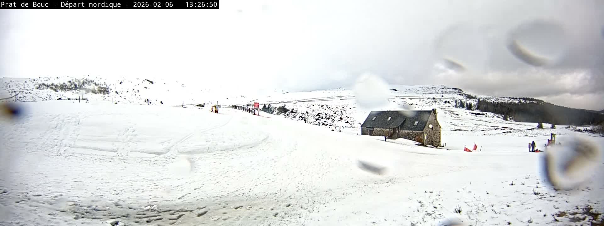 Albepierre-Bredons , Prat de Bouc Ski Slopes Live Cam - Saint-Flour, Cantal, Auvergne-Rhone-Alpes