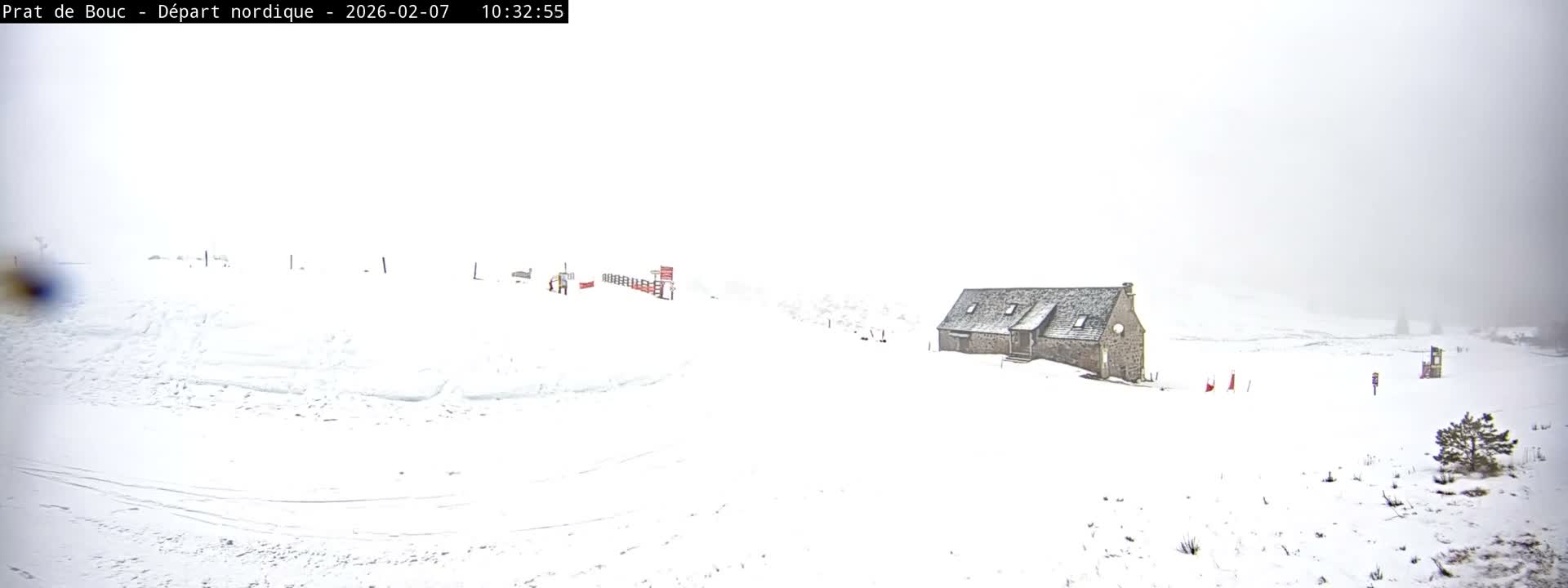 Albepierre-Bredons , Prat de Bouc Ski Slopes Live Cam - Saint-Flour, Cantal, Auvergne-Rhone-Alpes