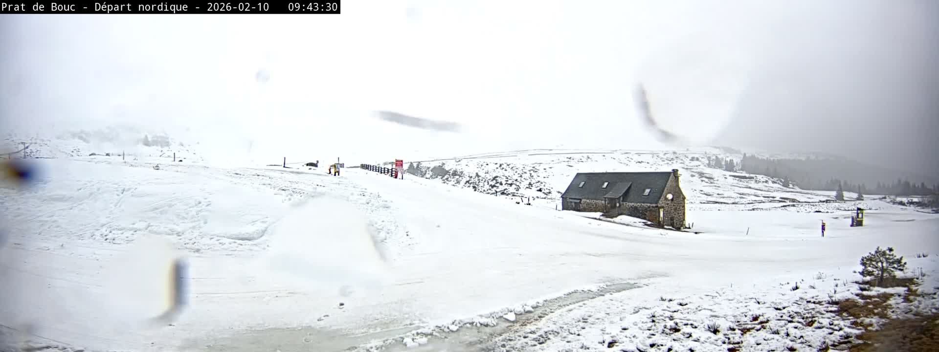Albepierre-Bredons , Prat de Bouc Ski Slopes Live Cam - Saint-Flour, Cantal, Auvergne-Rhone-Alpes