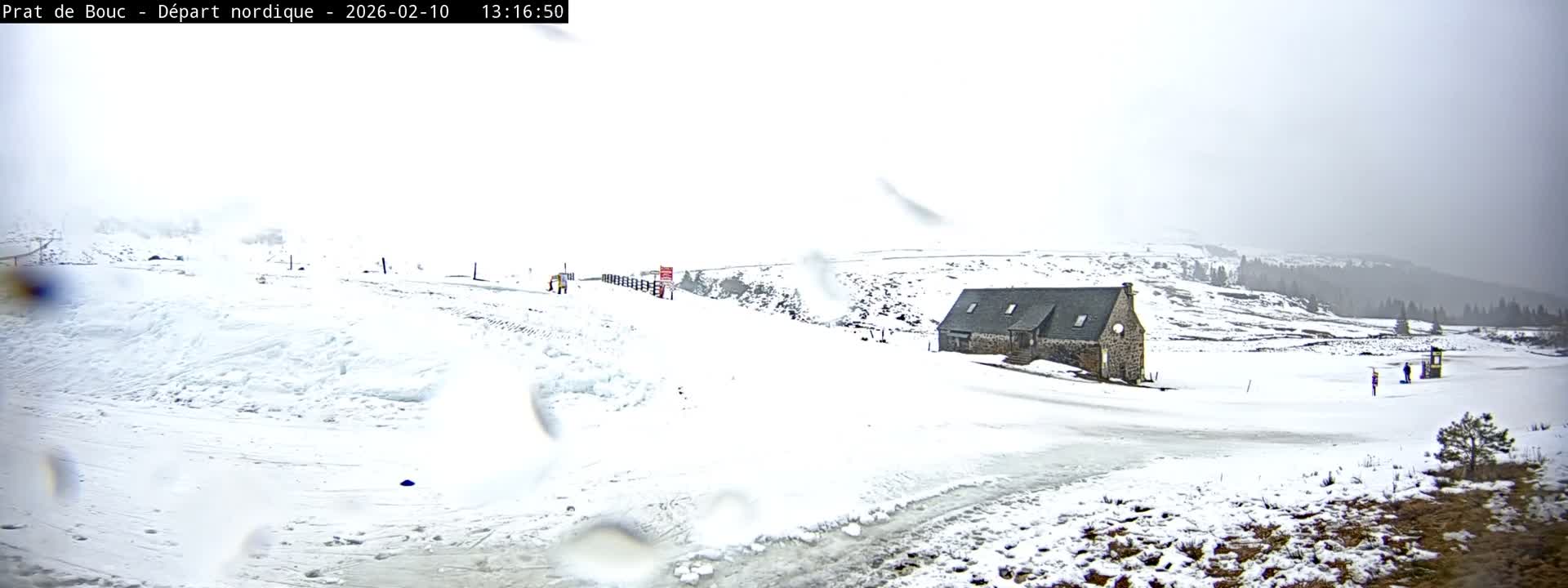 Albepierre-Bredons , Prat de Bouc Ski Slopes Live Cam - Saint-Flour, Cantal, Auvergne-Rhone-Alpes