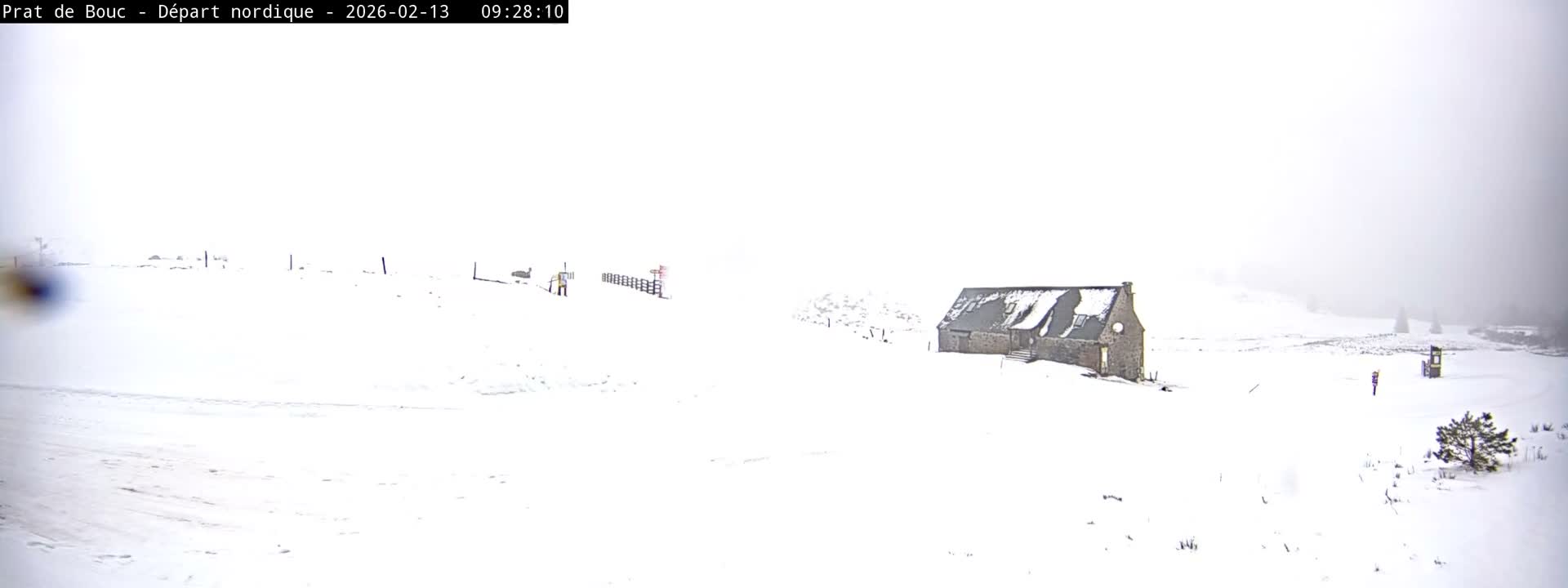 Albepierre-Bredons , Prat de Bouc Ski Slopes Live Cam - Saint-Flour, Cantal, Auvergne-Rhone-Alpes