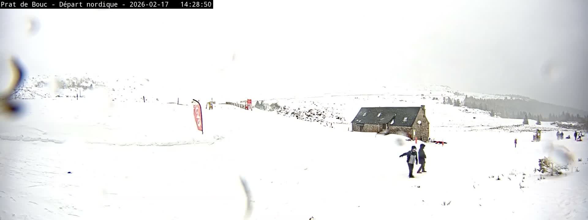 Albepierre-Bredons , Prat de Bouc Ski Slopes Live Cam - Saint-Flour, Cantal, Auvergne-Rhone-Alpes