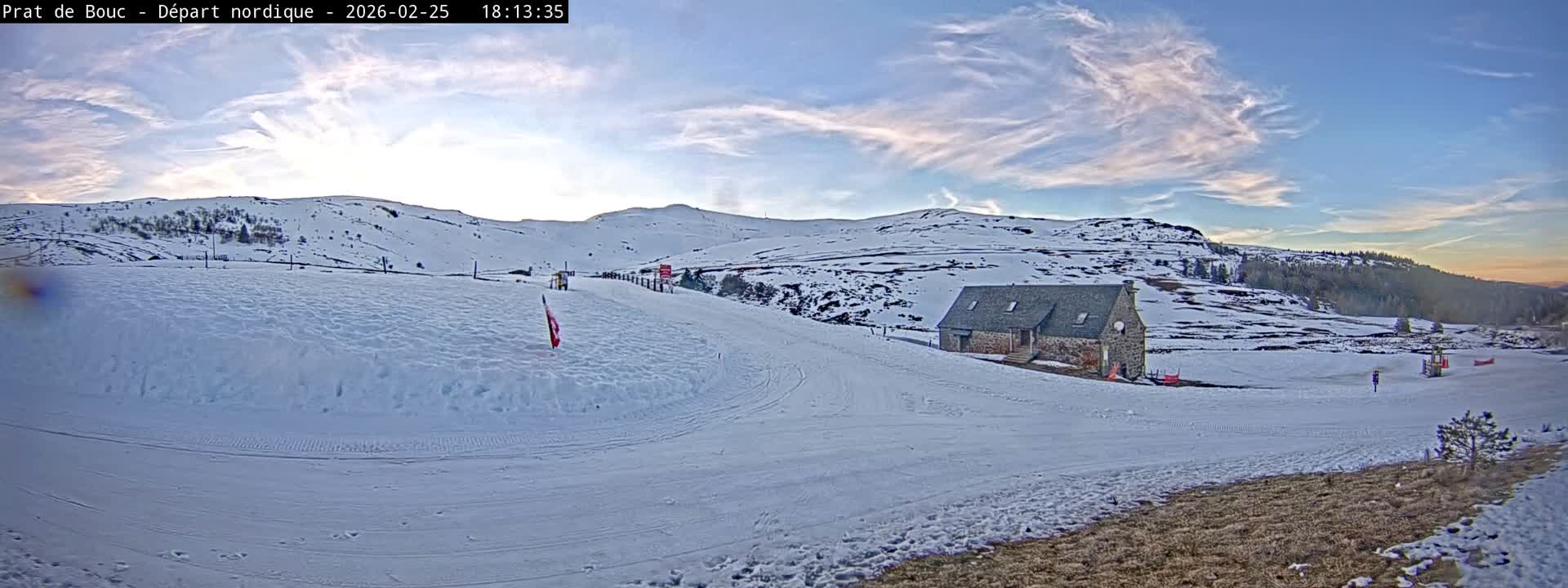 Albepierre-Bredons , Prat de Bouc Ski Slopes Live Cam - Saint-Flour, Cantal, Auvergne-Rhone-Alpes