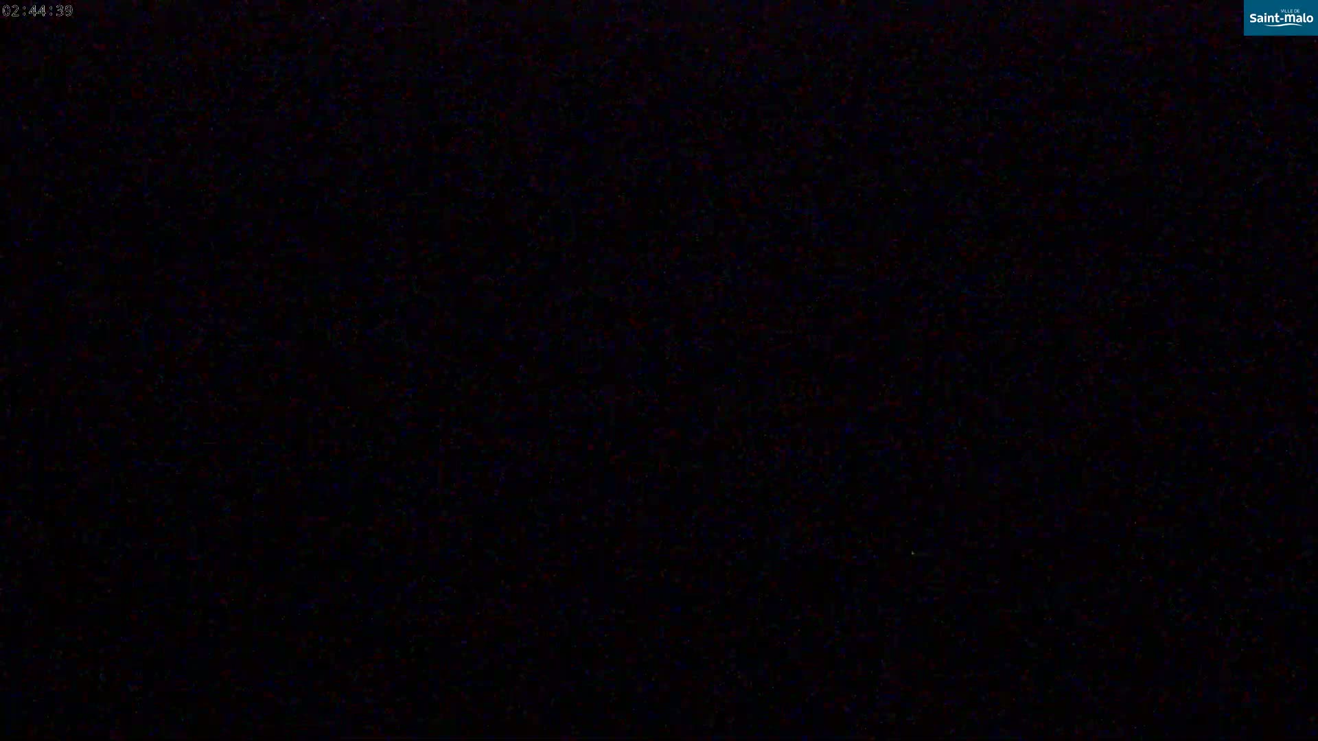 The image is completely black.