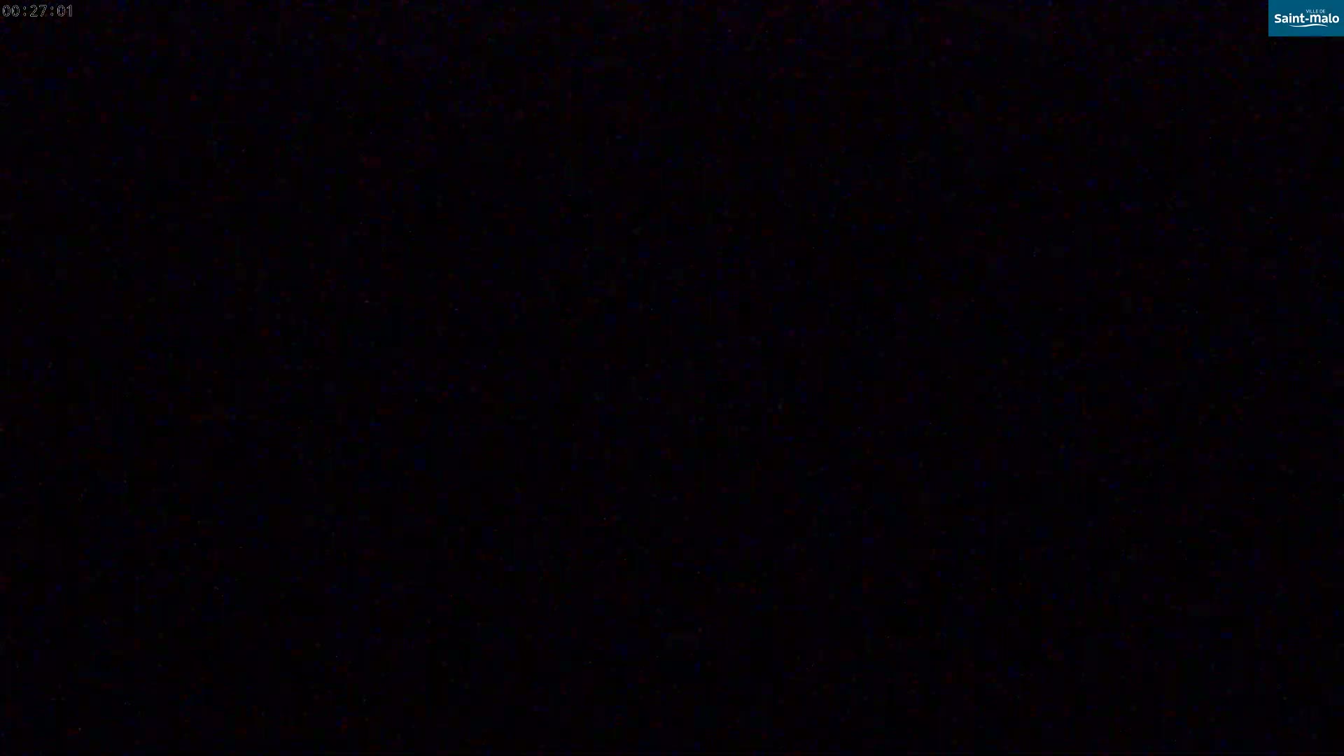 The image is completely black.