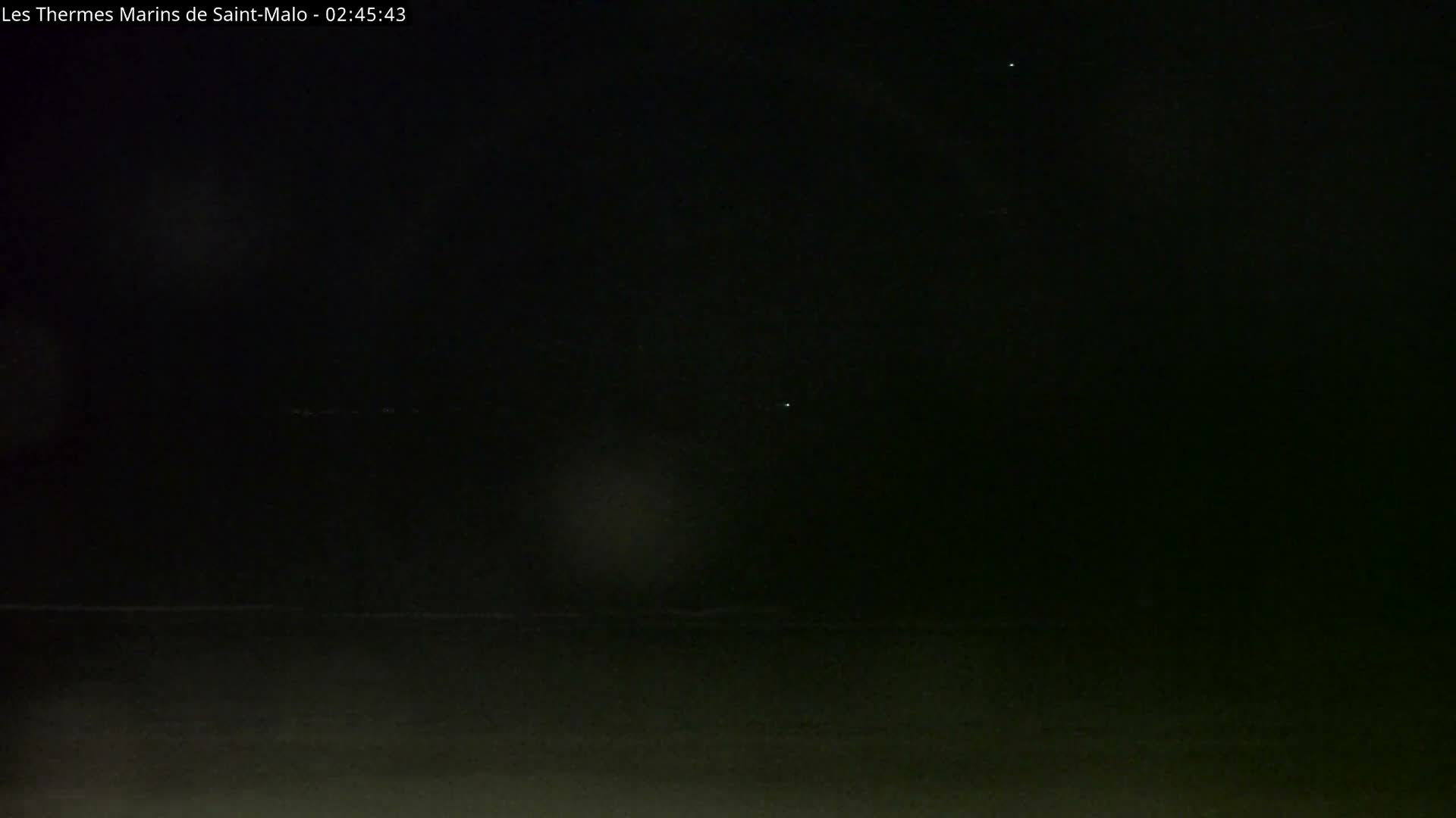 Saint-Malo City & Beach View Skyline Live Cam - Saint-Malo, Ille-et-Vilaine, Bretagne, France