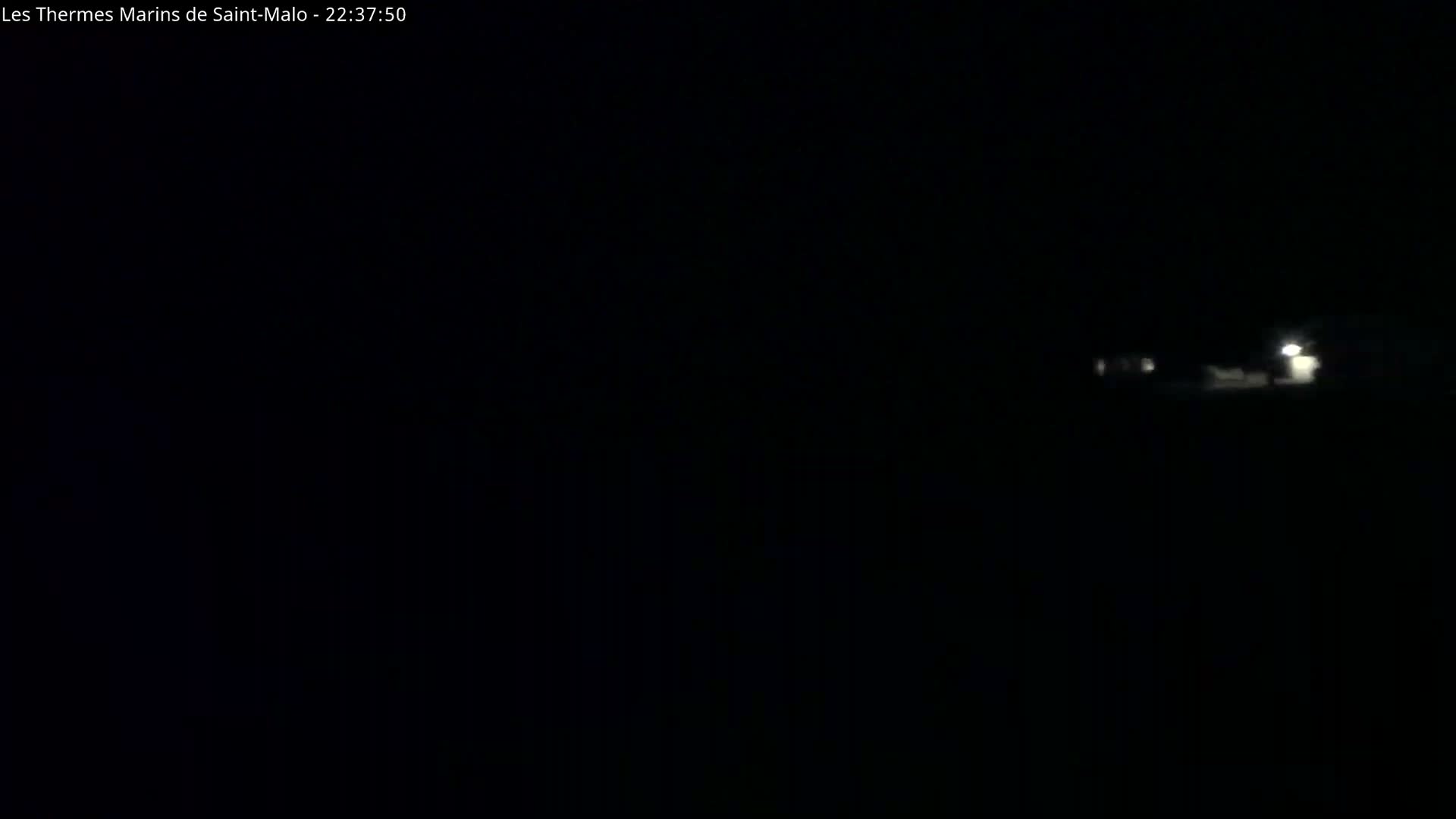 Saint-Malo City & Beach View Skyline Live Cam - Saint-Malo, Ille-et-Vilaine, Bretagne, France