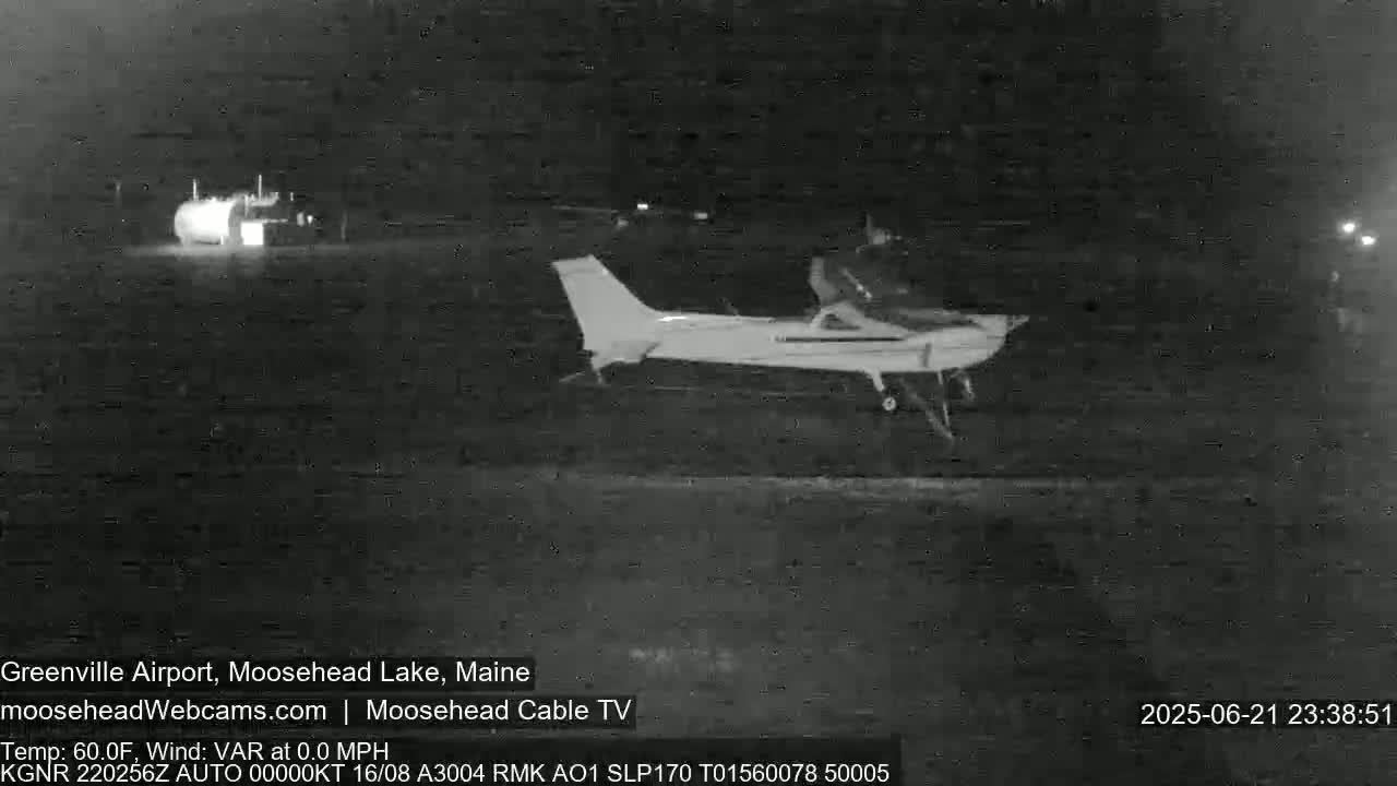 Greenville Municipal  Airport  Live Cam 3B1 - Greenville, Piscataquis, Maine, USA