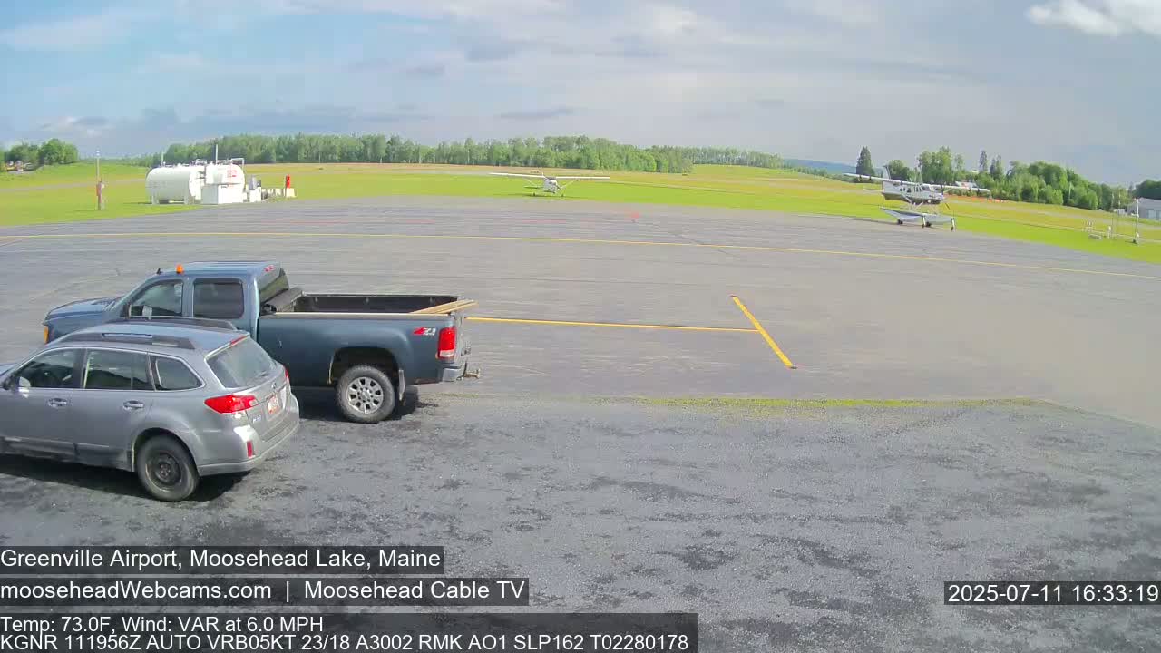 Greenville Municipal  Airport  Live Cam 3B1 - Greenville, Piscataquis, Maine, USA