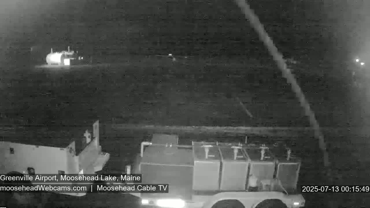 Greenville Municipal  Airport  Live Cam 3B1 - Greenville, Piscataquis, Maine, USA