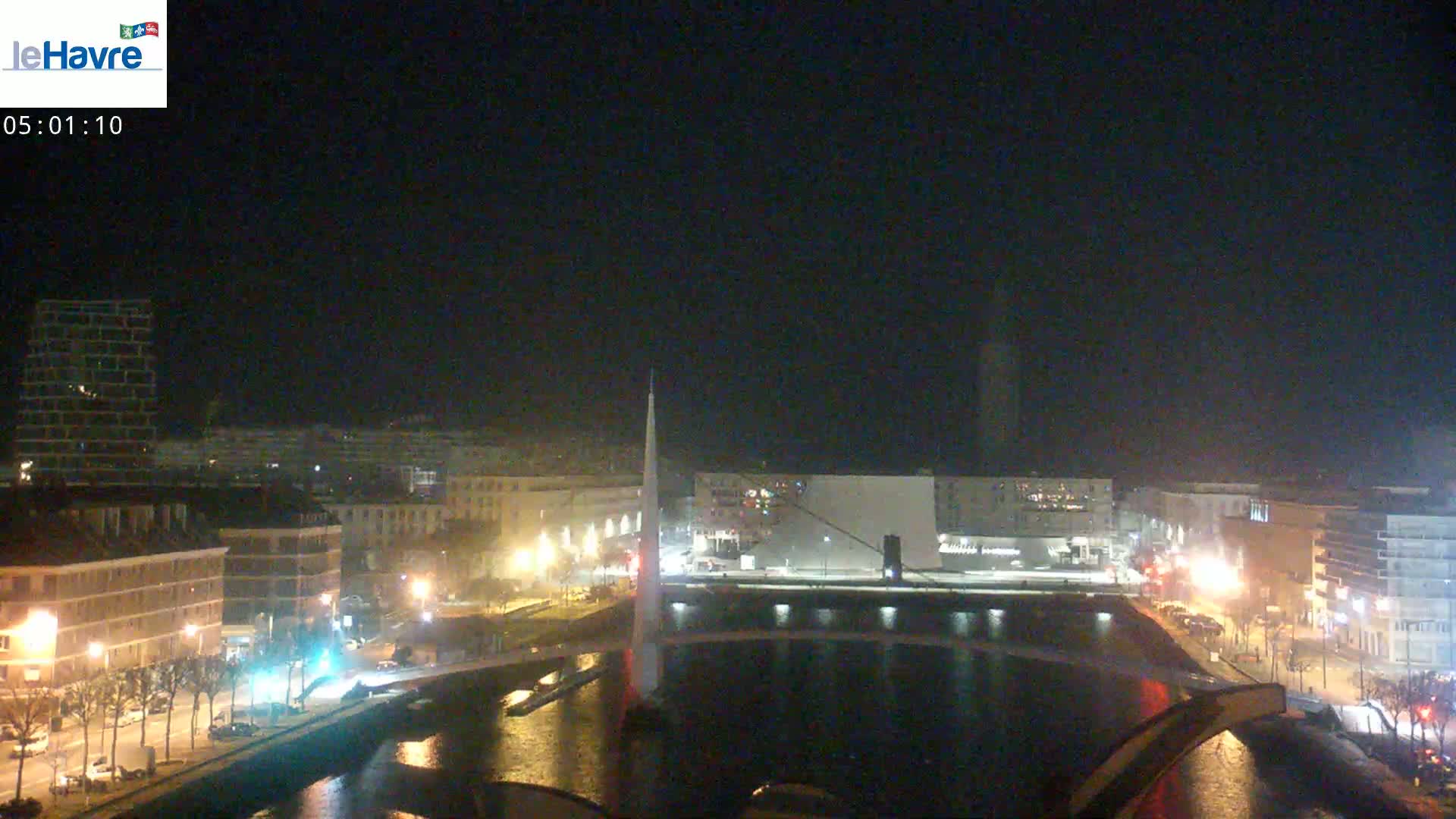 Le Havre City View Skyline Live Cam - Le Havre, Seine-Maritime, Normandie, France