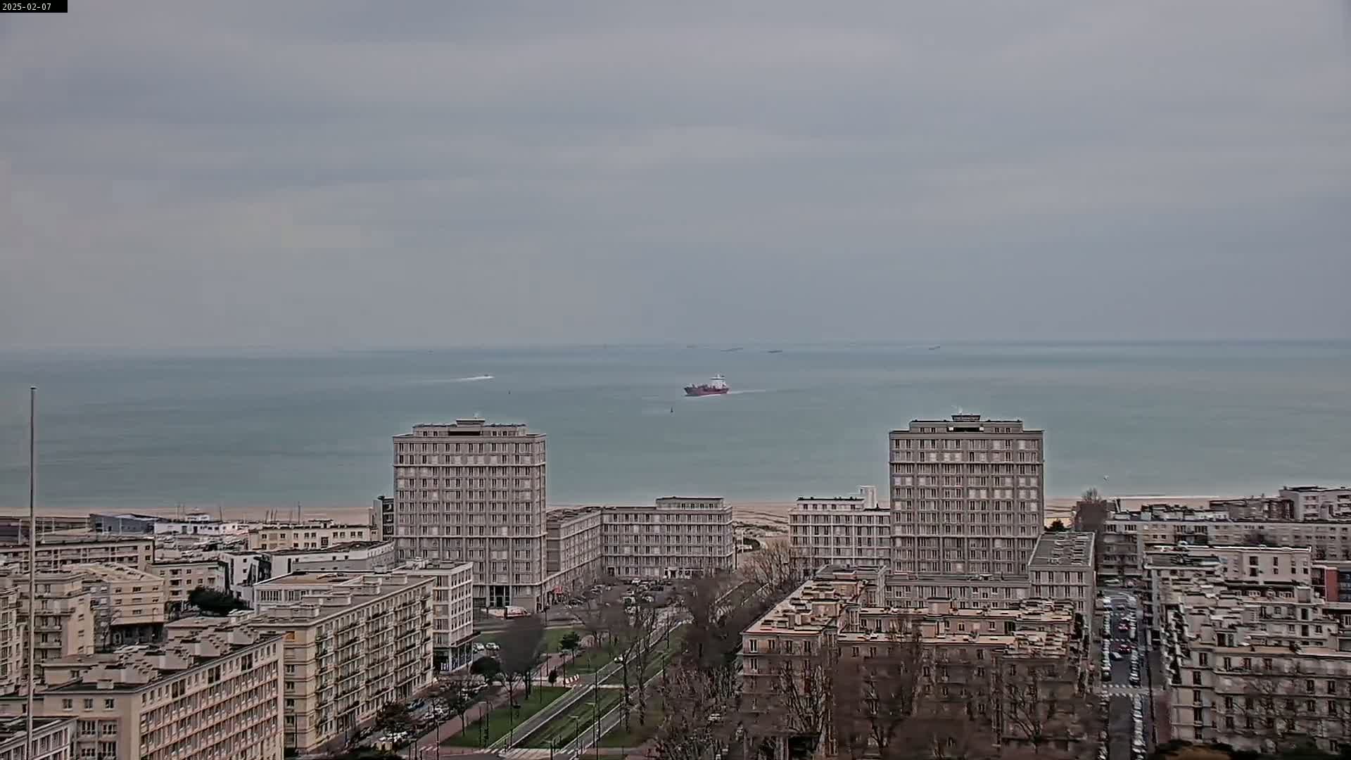 Le Havre Panaromic Skyline PTZ Live Cam - Le Havre, Seine-Maritime, Normandie, France