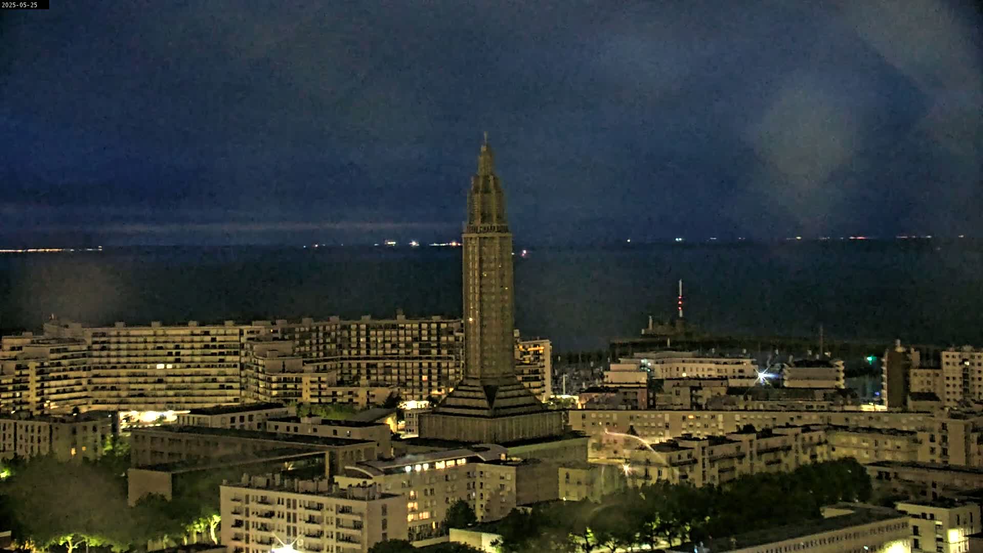 Le Havre Panaromic Skyline PTZ Live Cam - Le Havre, Seine-Maritime, Normandie, France